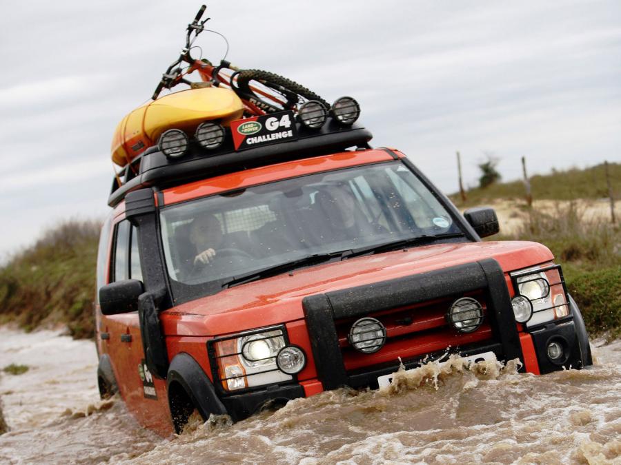  Land Rover Discovery 3 G4 Edition 2004 года  (фото 14 из 19)